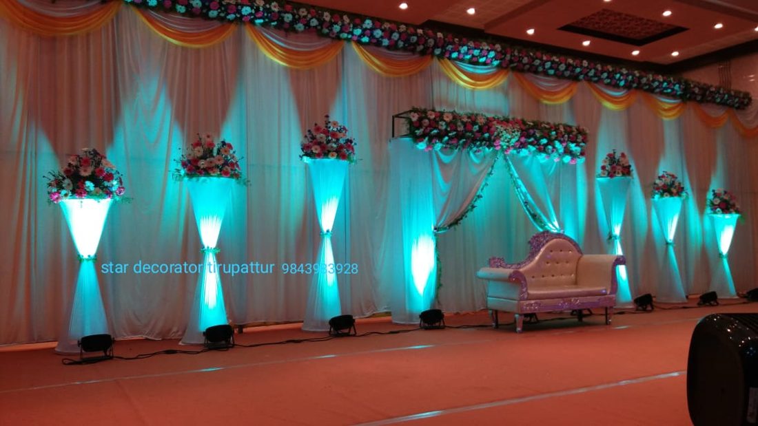 School annual day decoration