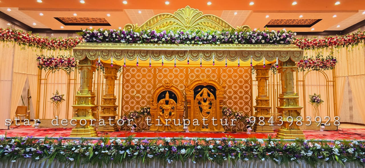 Wedding mandap styling